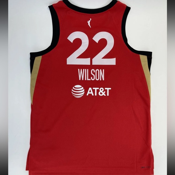 Nike WNBA Explorer Edition Jersey Las Vegas Aces Red A’ja Wilson small - Picture 5 of 10